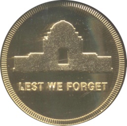 Australian War Memorial Souvenir Reverse