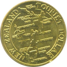 Skyline Queenstown Souvenir Coin 2005 Reerse