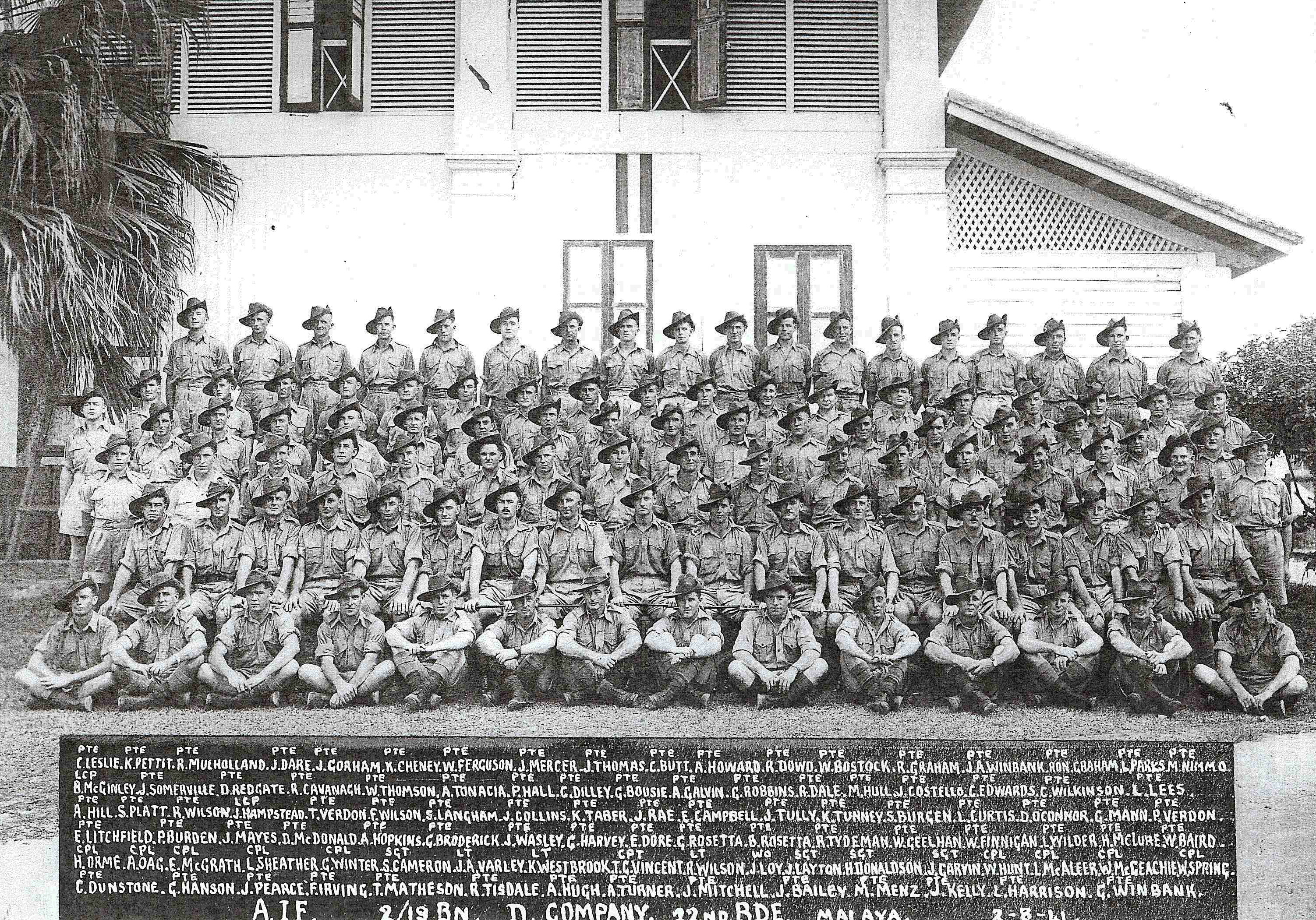 D Company AIF 2-19 Bn 19410001