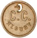 Commercial Club Albury Token