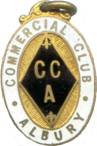 Commercial Club Albury Badge